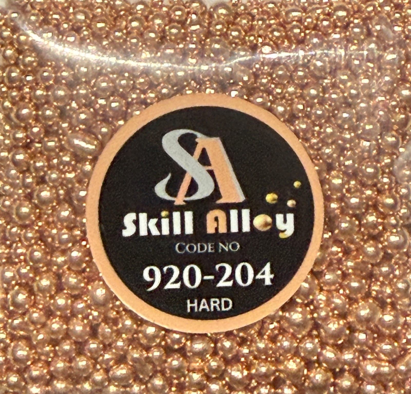 Skill Alloy gold alloy, Code No. 920-204 (Hard)